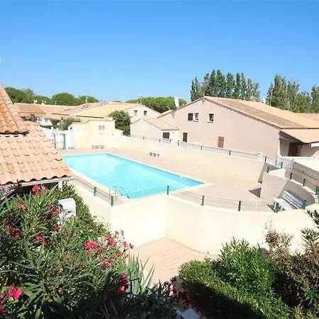 3 6 Couchages, Cuisine Climatisee, Petite Terrasse, Securisee Piscine Commune 400m De La Lrjp50 Portiragnes